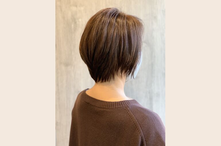 大人女性からも大丈夫のショートヘアが日立の美容室で海を見ながら〜unfi'ocean【アンフィオーシャン】〜