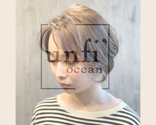 大甕駅から車で5分の美容室でショートヘアや髪質改善が人気日立周辺〜unfi'ocean【アンフィオーシャン】〜