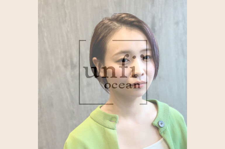 日立の大甕にある美容室で上手いスタイリングが苦手な方にもおすすめショートヘア〜unfi'ocean【アンフィオーシャン】〜