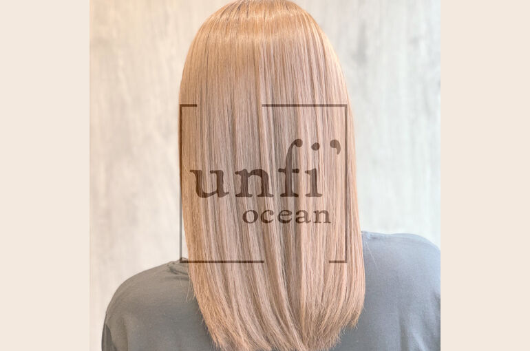 髪質改善が人気の茨城の美容室・ヘアサロンなら〜unfi'ocean【アンフィオーシャン】〜