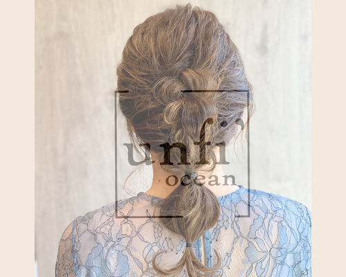 ヘアアレンジやヘアセットも日立のヘアサロンでおまかせ〜unfi'ocean【アンフィオーシャン】〜