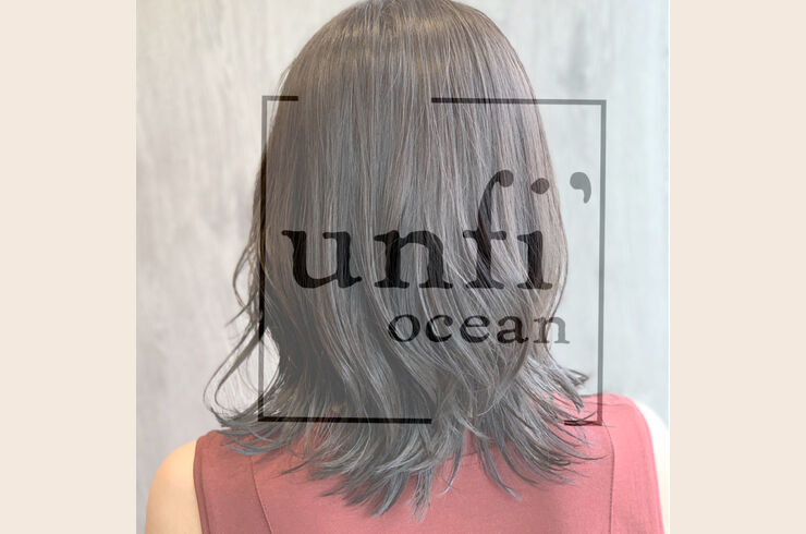 日立の美容室で大人女性にも大人気の韓国風ヘアならミディアム〜unfi'ocean【アンフィオーシャン】〜