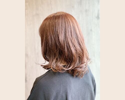 日立の美容室で人気のイルミナカラーなどピンクベージュがおすすめ【unfi'oceanアンフィオーシャン】