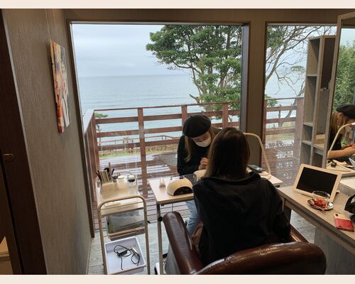 日立の海の見える美容室で人気のジェルネイルやビューティーメニュー【unfi'oceanアンフィオーシャン】